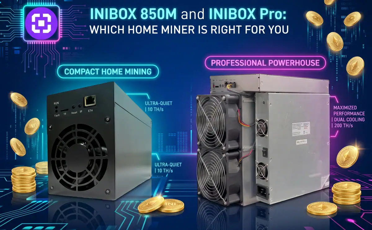 INIBOX vs INIBOX Pro - Bitark Miner