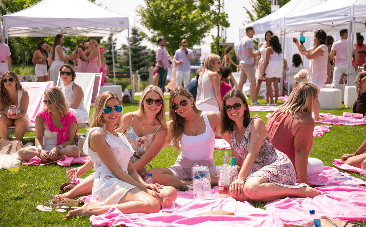 Everything will be coming up Rosé at Toronto’s gigantic pink & white Picnic