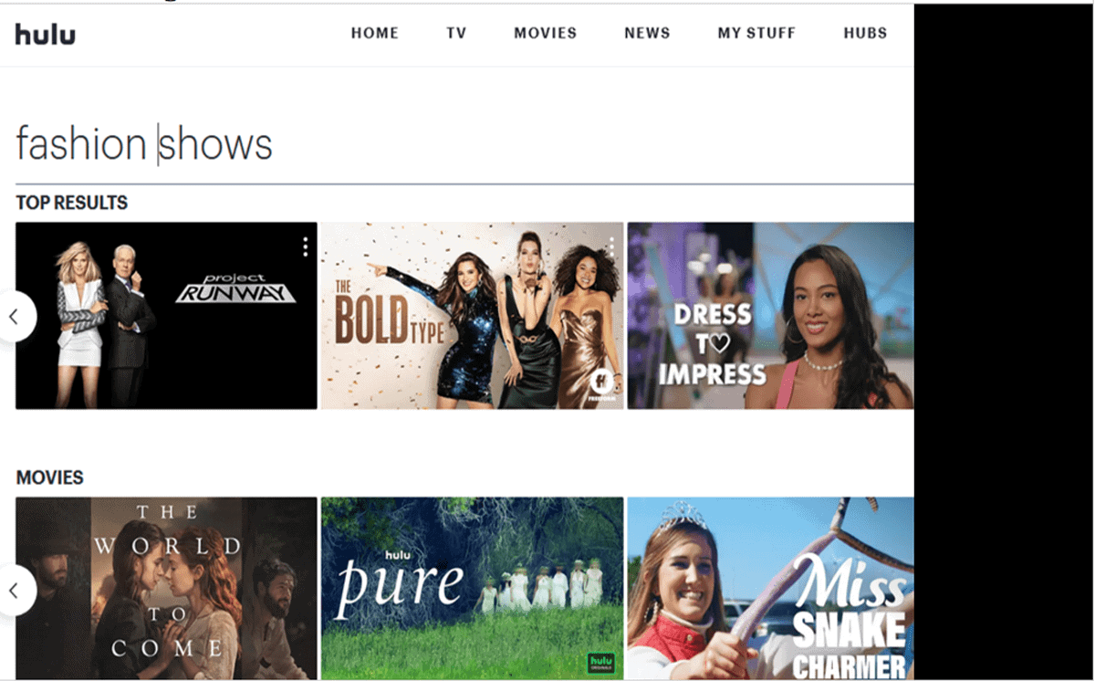 The Ultimate Hulu streaming outside the USA for fashion fans!