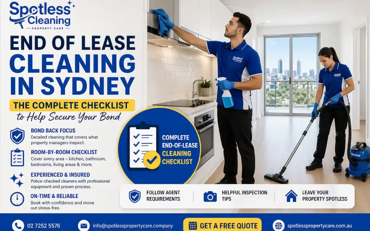 end-of-lease-cleaning-sydney-checklist