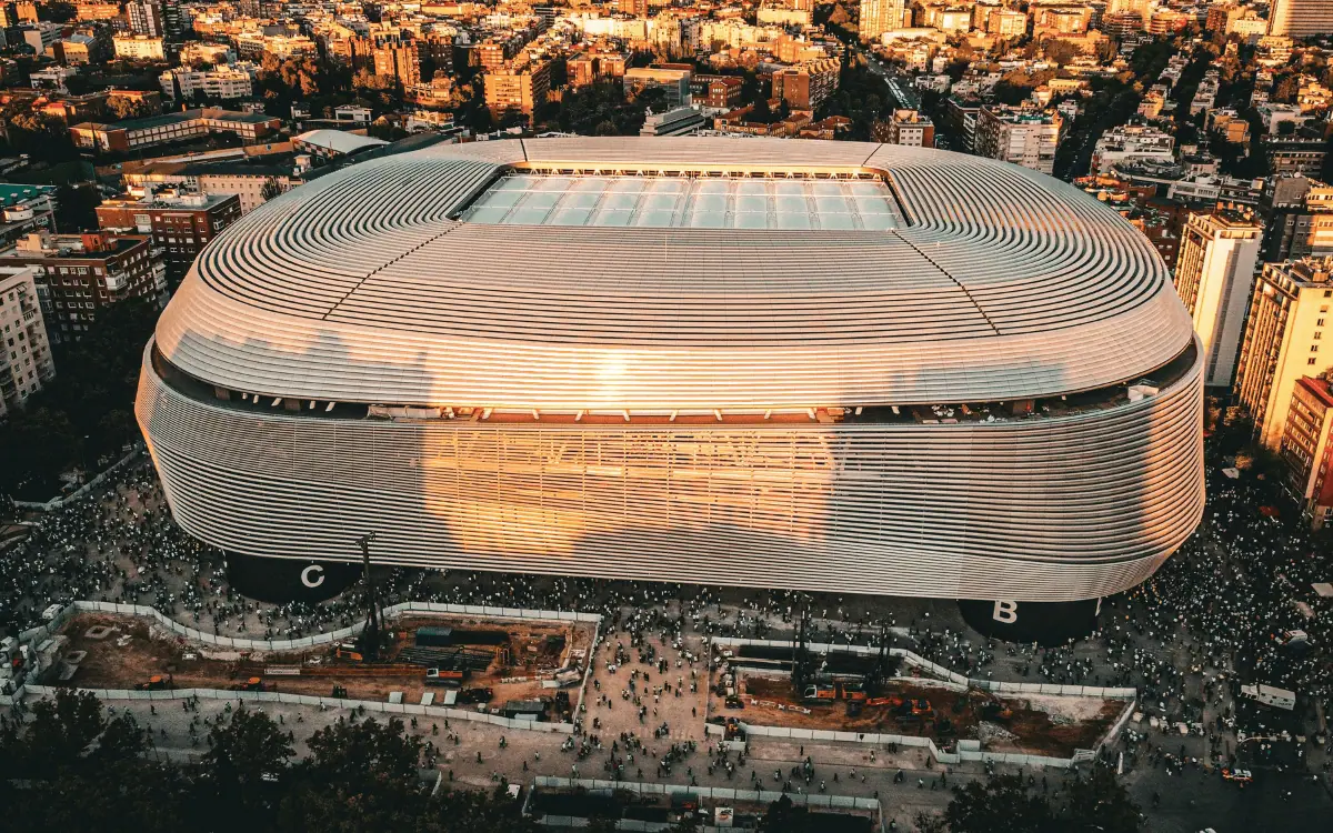 伯納烏球場 Santiago Bernabéu Stadium 外觀