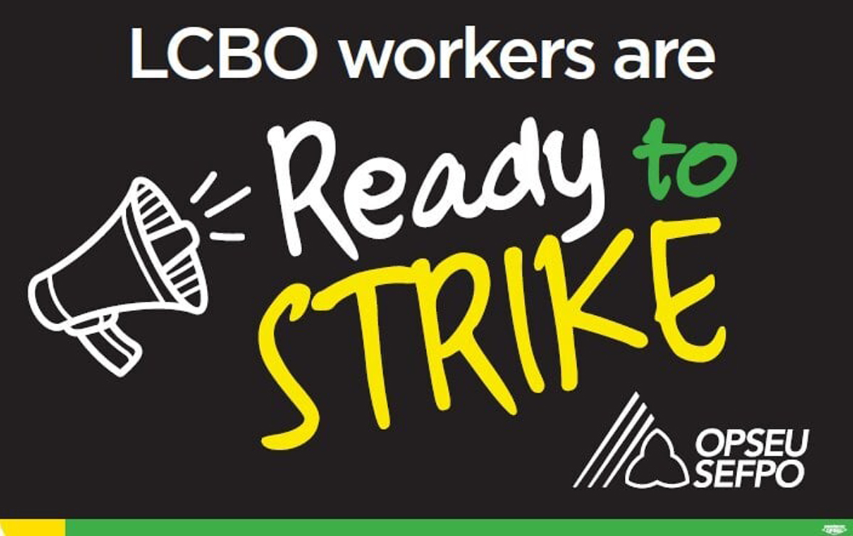9,000 LCBO workers go on strike; some stores to reopen Fri.-Sun. after 2 weeks