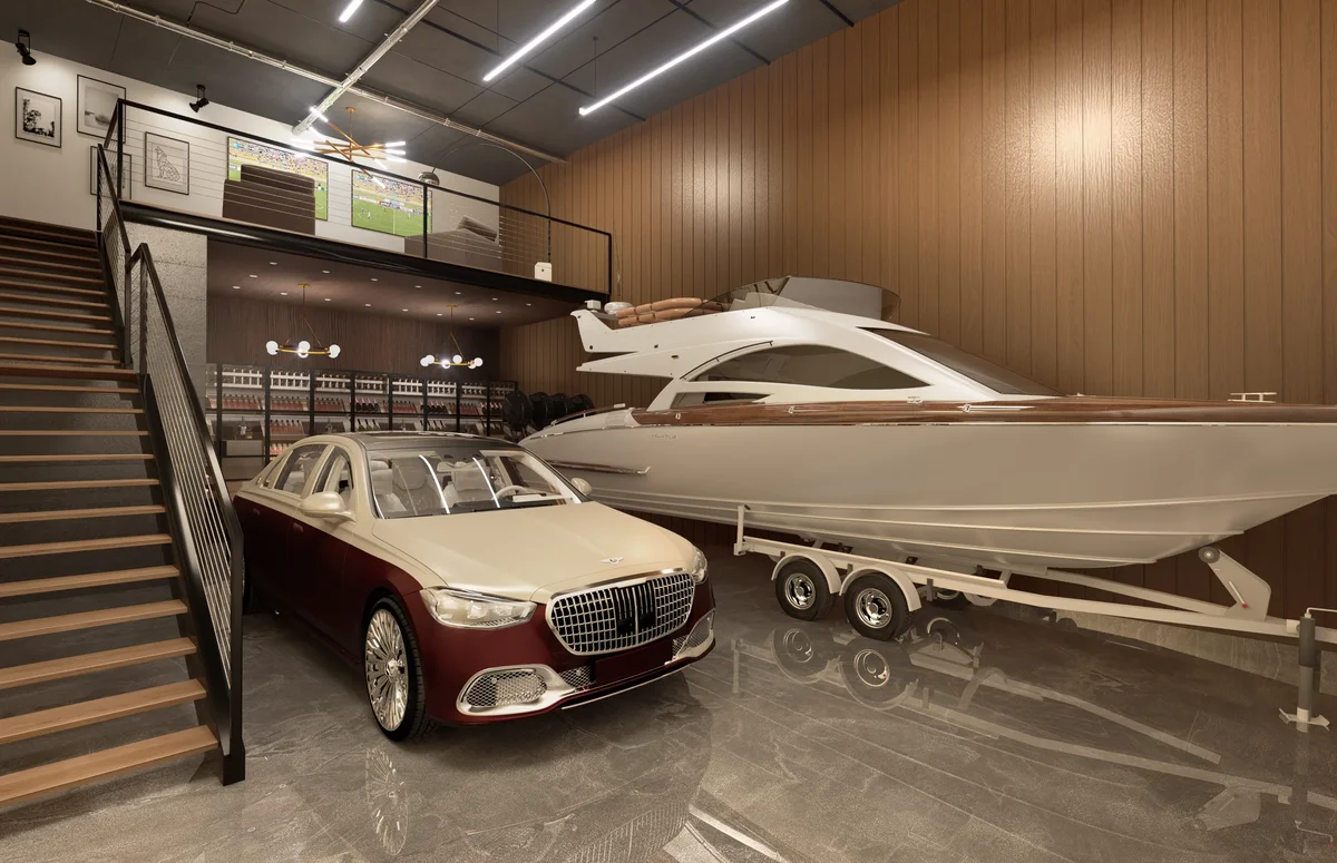Boat and Bentley Boat and Bentley