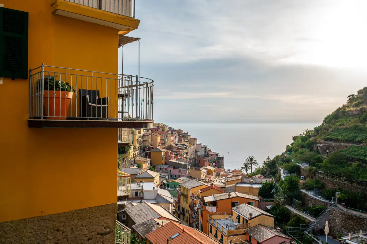 dom we Włoszech nad morzem