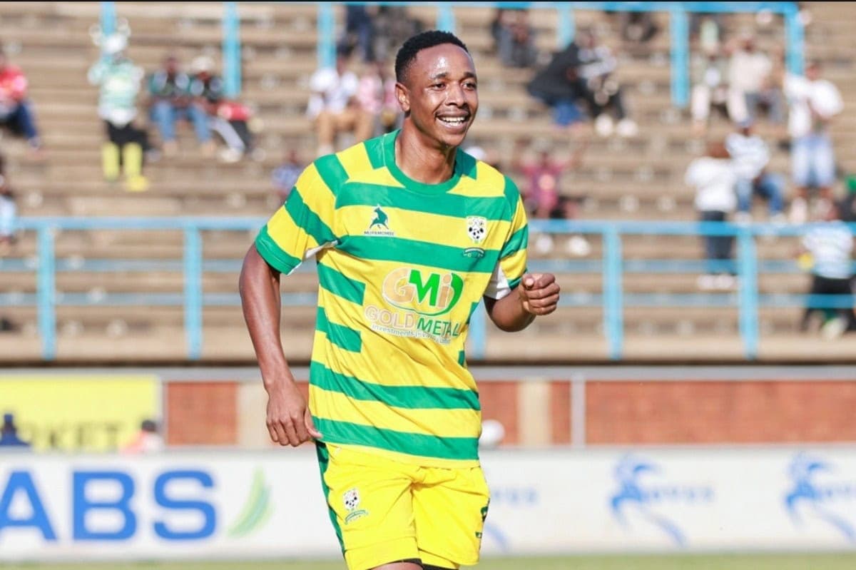 Prince Dube at Rufaro stadium