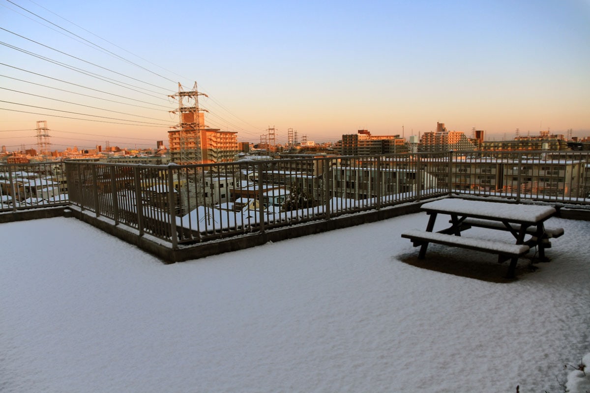 トーキョーの雪