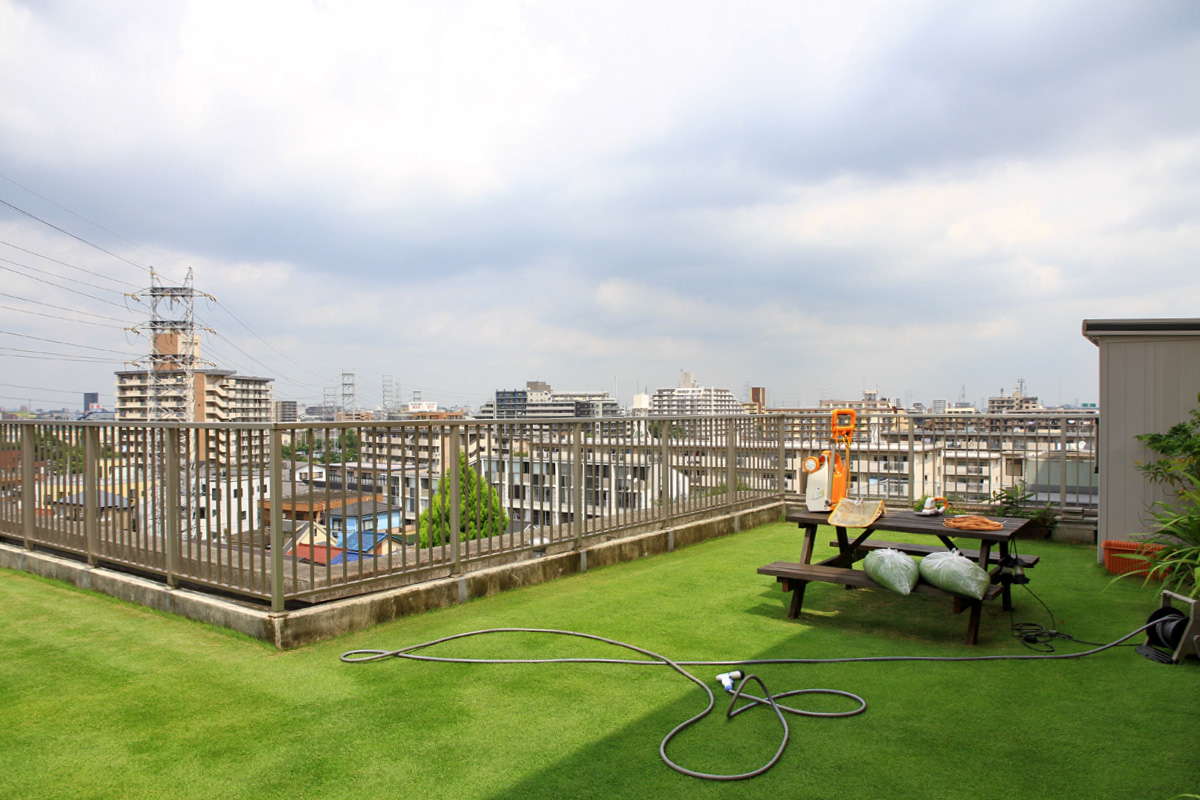 芝刈りしたばかりですが、何か？