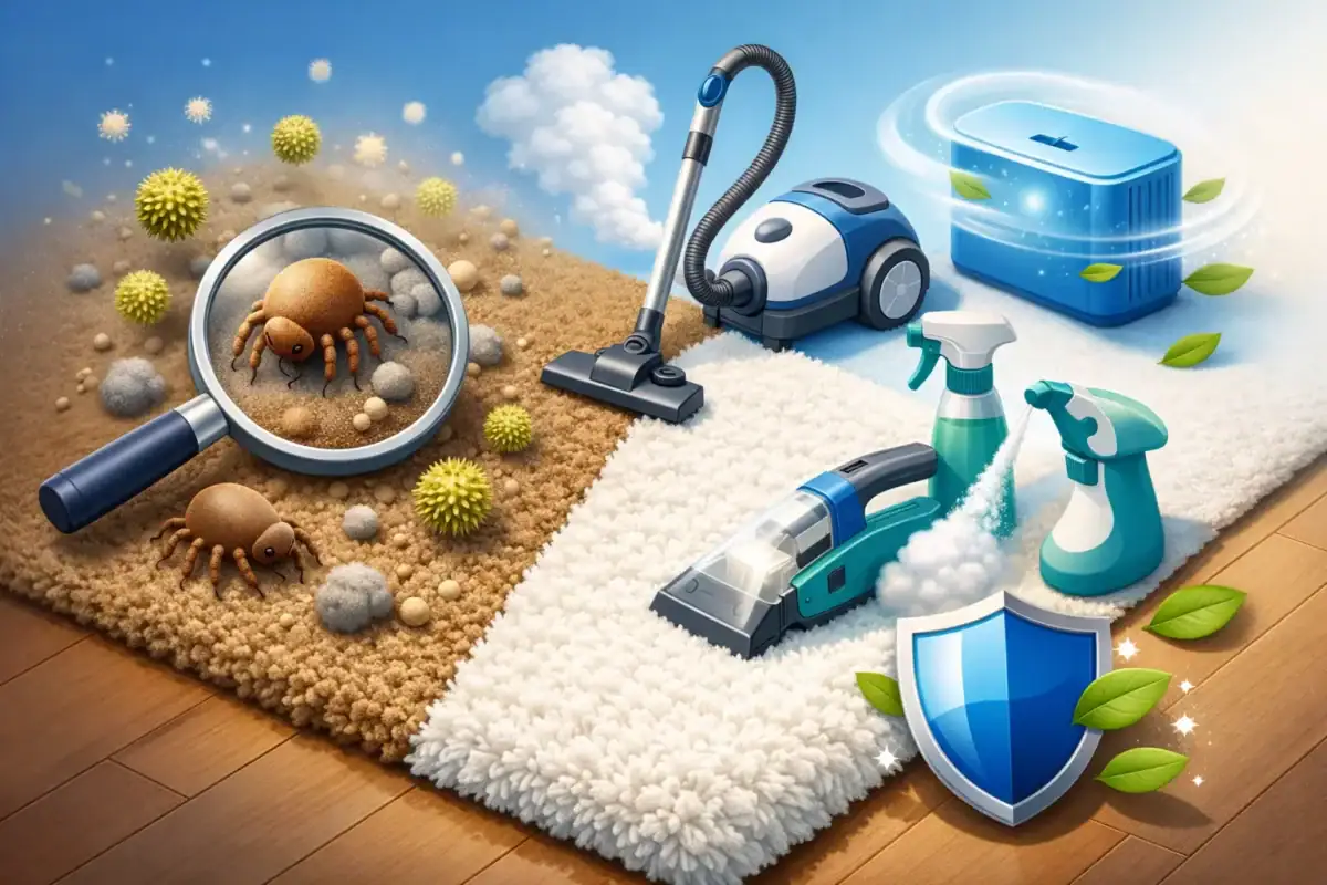Best Carpet Cleaning Methods for Allergies