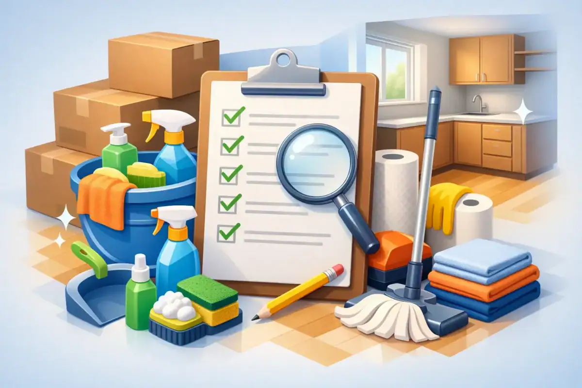 Move Out Cleaning Checklist Guide That Works