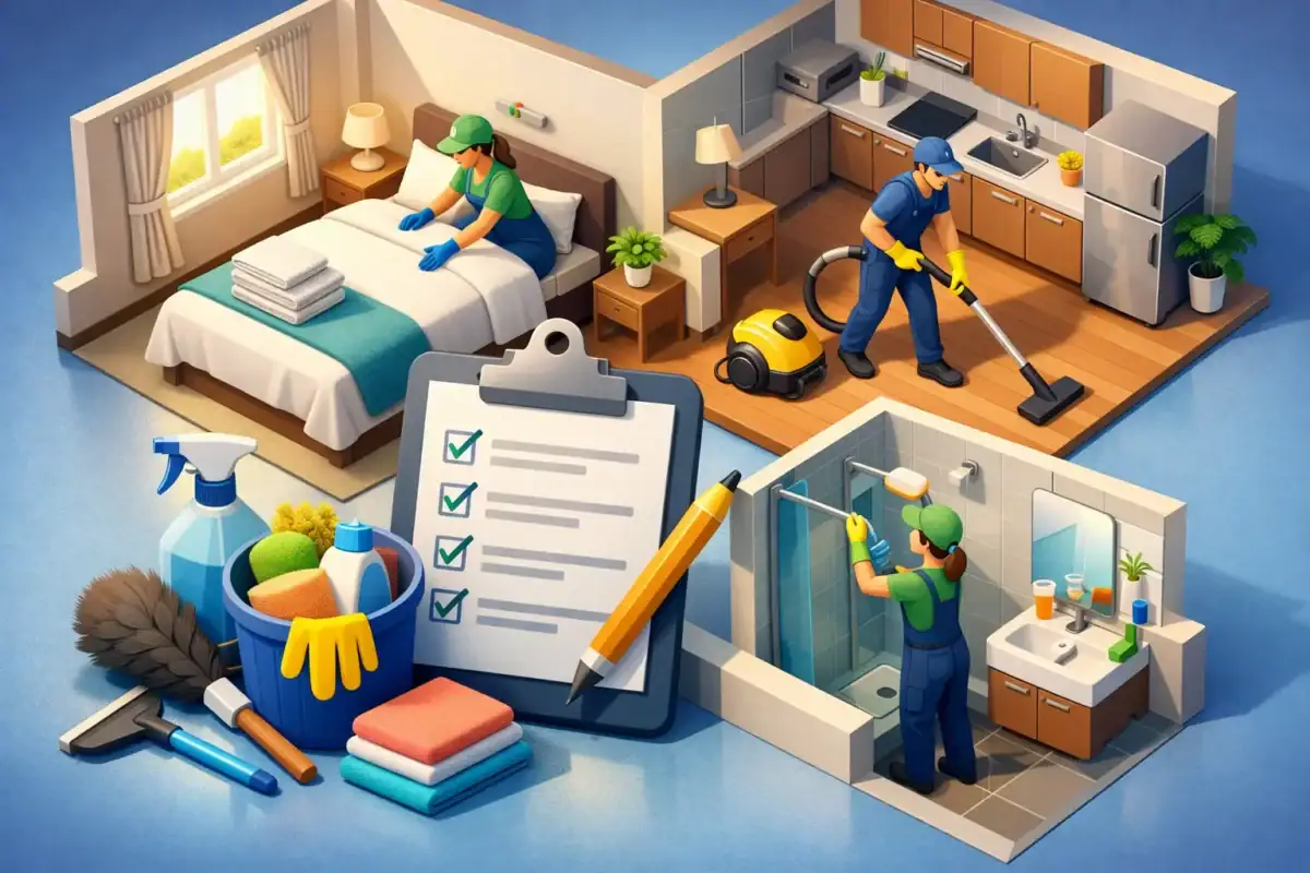 Rental Turnover Cleaning Checklist That Works