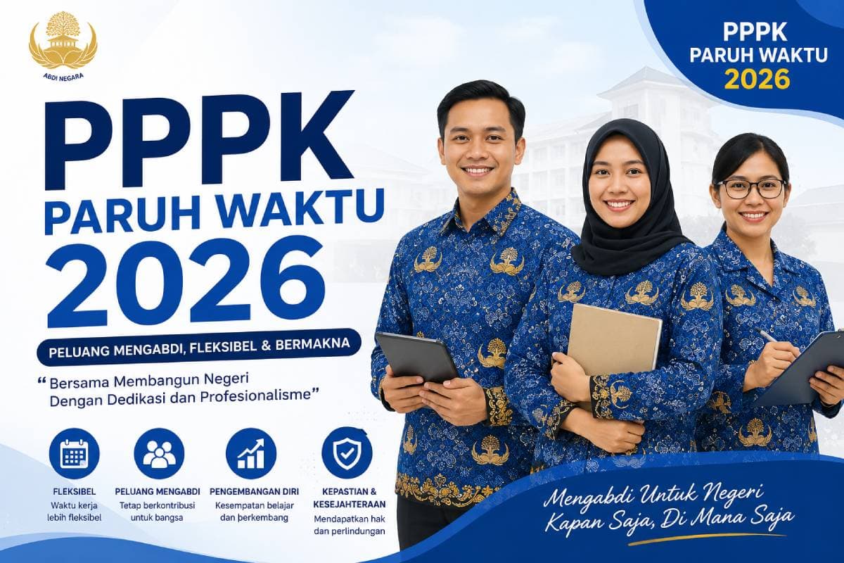 Panduan Cara PPPK Paruh Waktu 2026: Gaji, Syarat, dan Daftar ASN Resmi