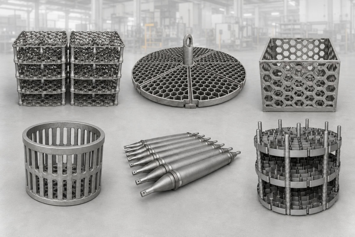 ECOOSUN heat-resistant steel casting workshop