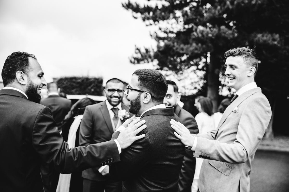 Groomsmen at Colshaw Hall