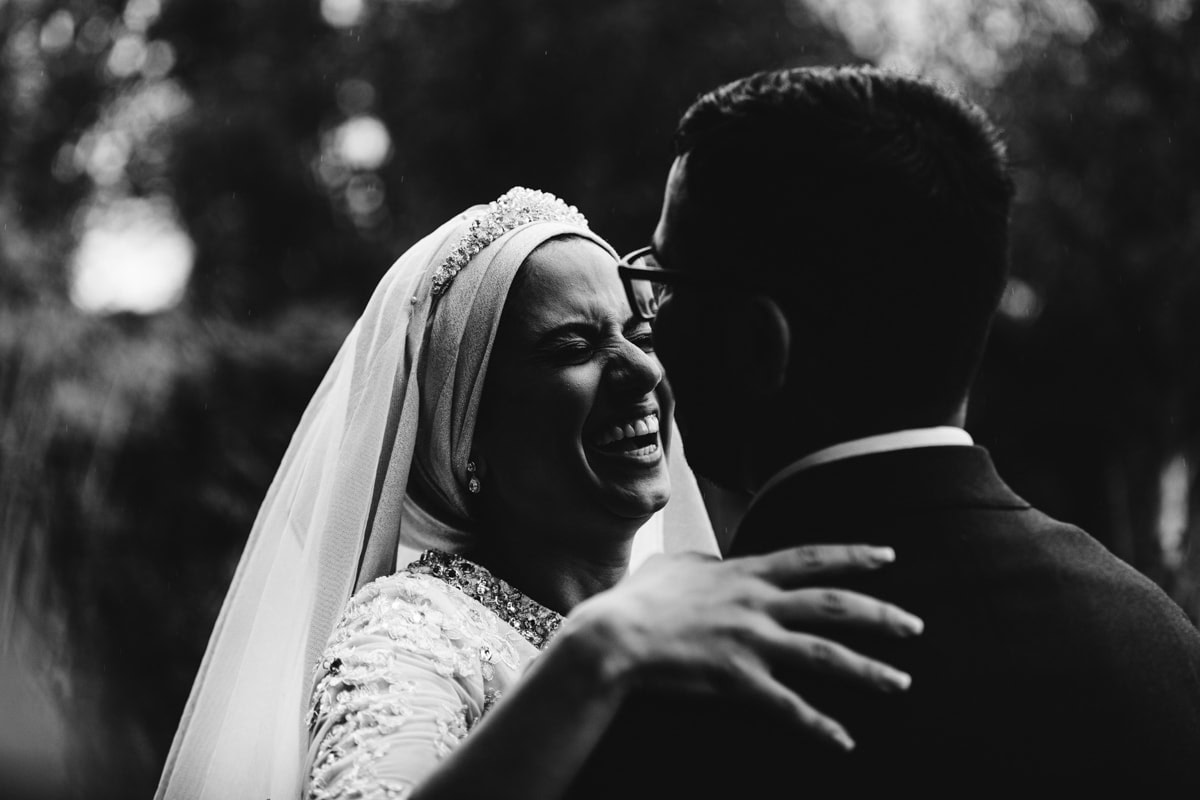 Bride and Groom at Colshaw Hall in Cheshire