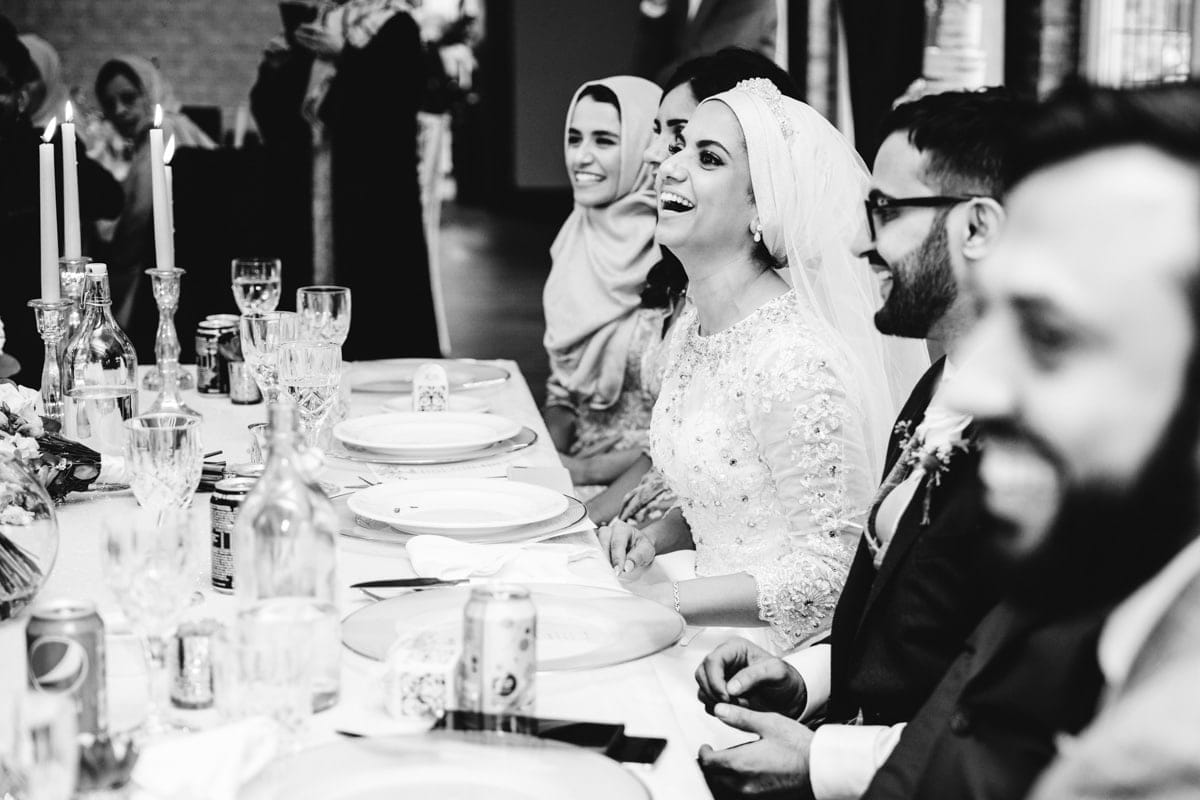Persian wedding party at colshaw hall