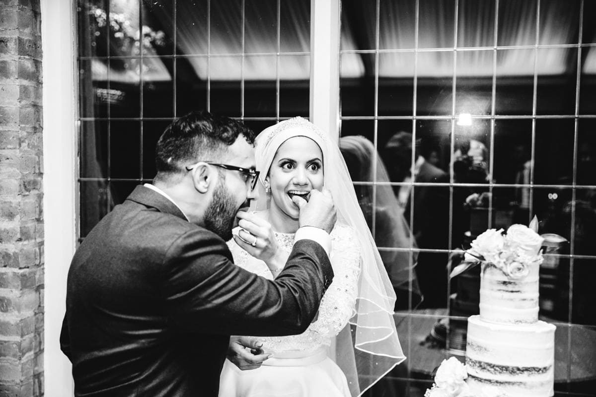Persian wedding party at colshaw hall