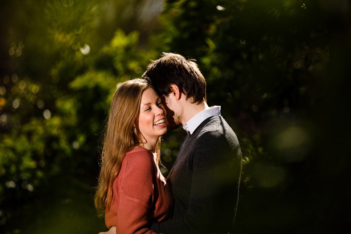 heaton park pre-wedding photograph of Sophie & Joel
