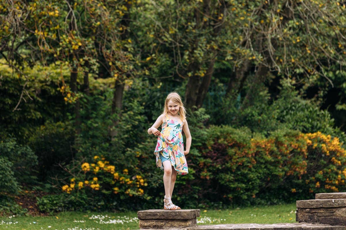 young girl posing for a picture
