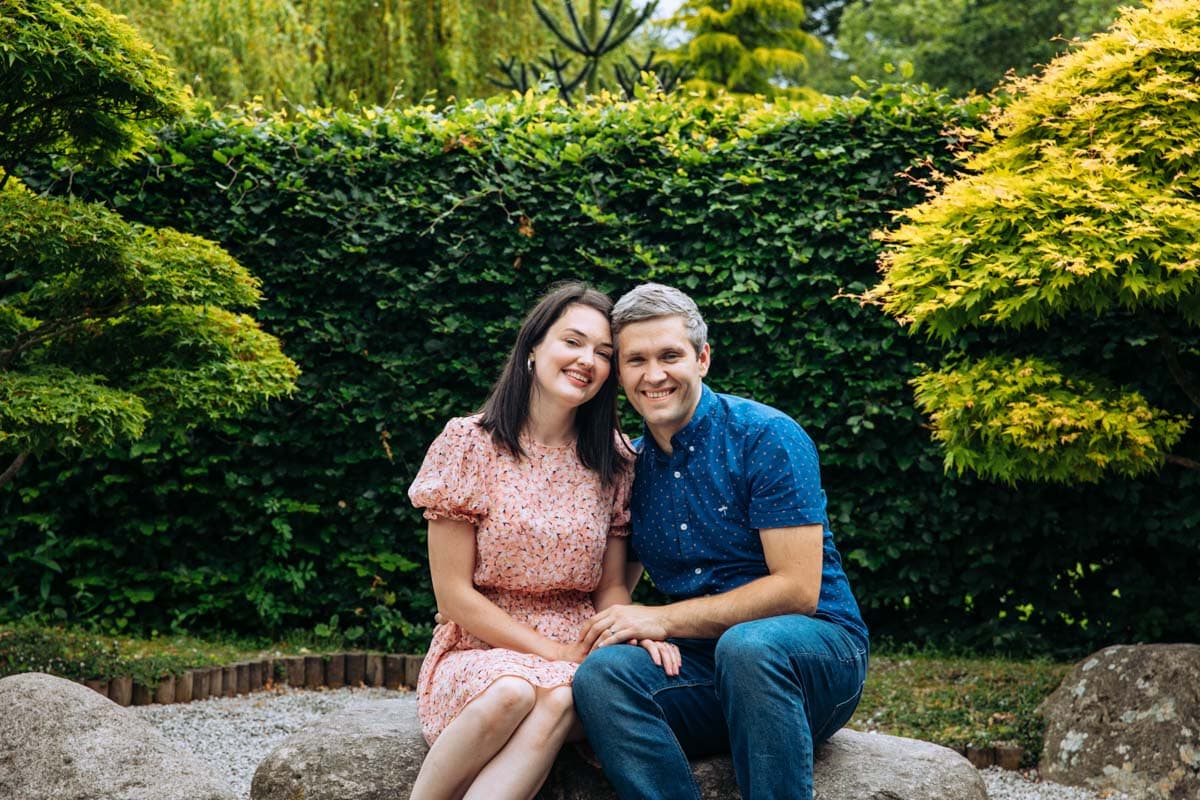 Family Photoshoot with mum dad and kids at walkden gardens