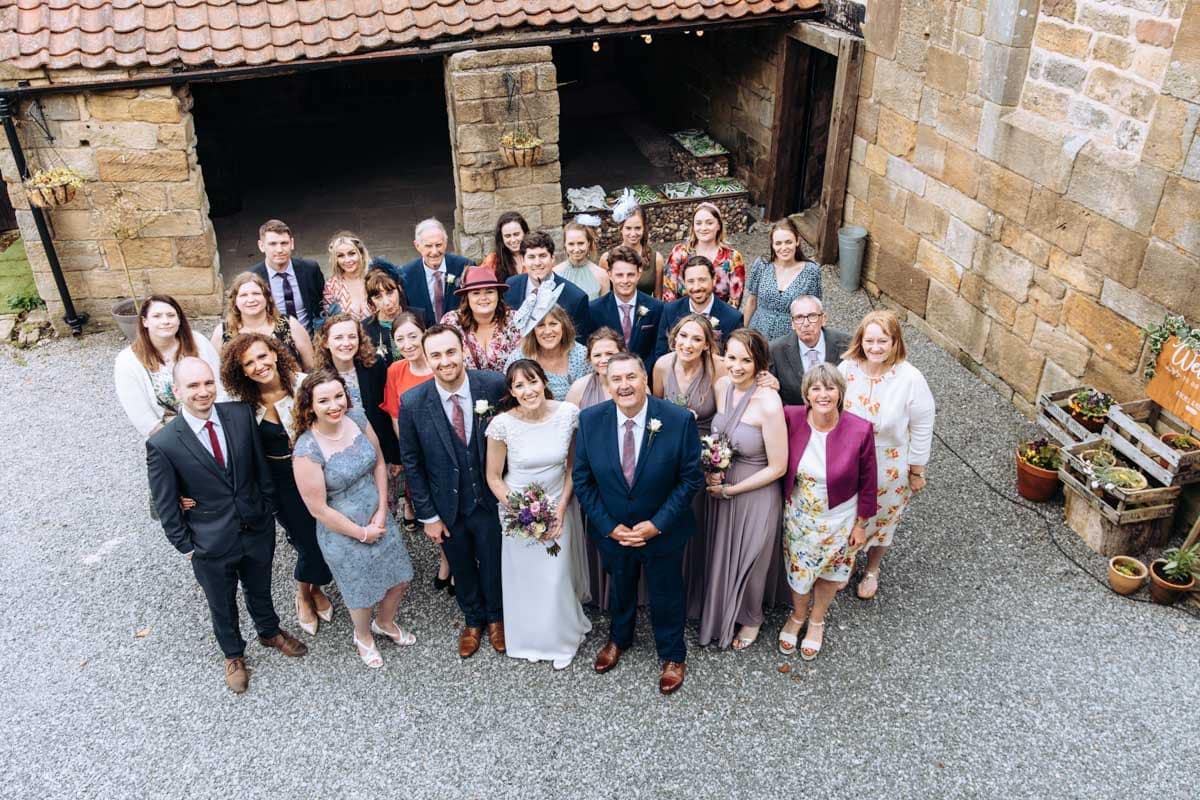 group photo at danby castle