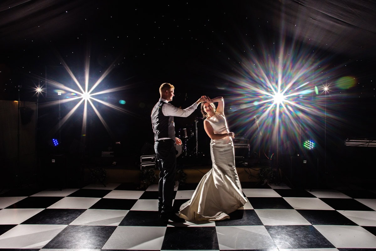 cheshire marquee on a farm wedding