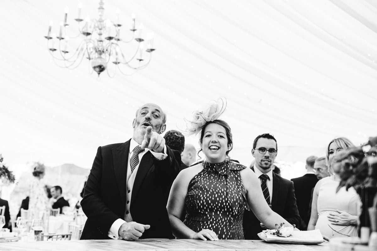 cheshire marquee on a farm wedding