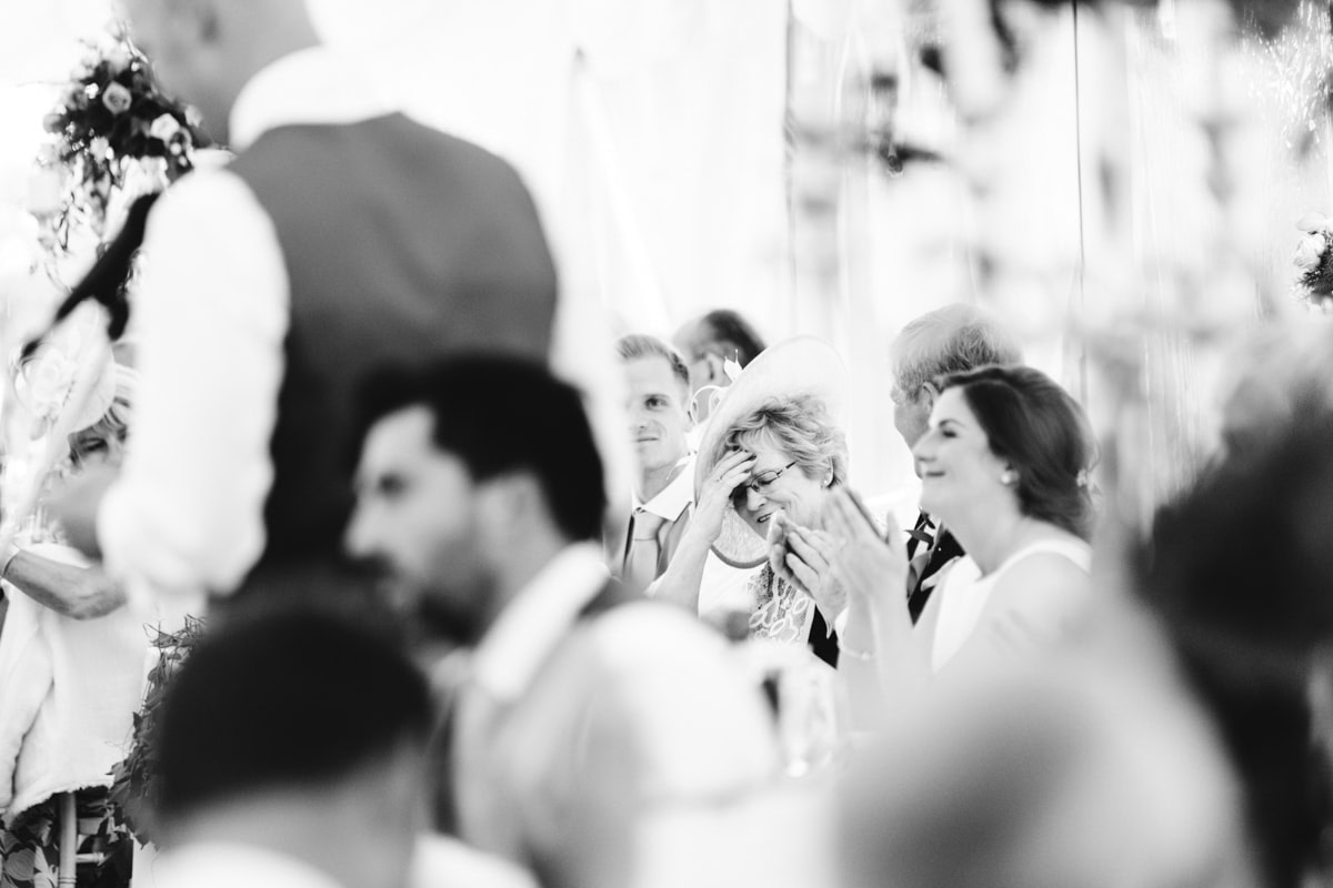 cheshire marquee on a farm wedding