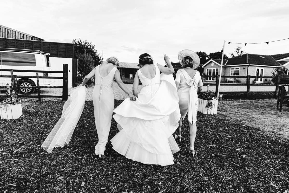 cheshire marquee on a farm wedding