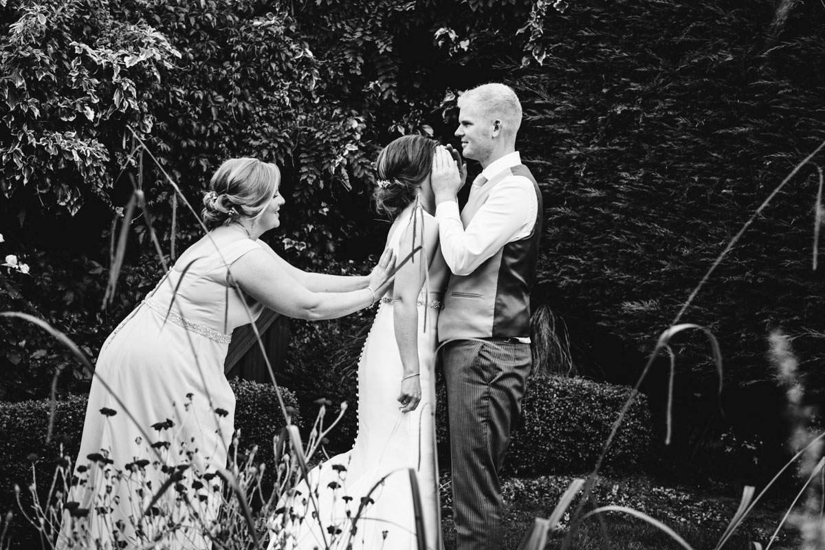 cheshire marquee on a farm wedding