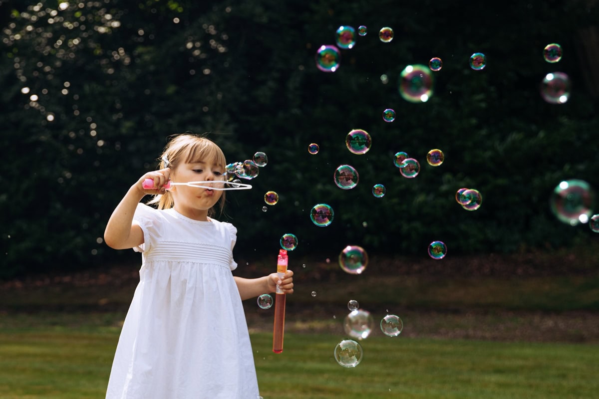 fun at eshott hall during a wedding