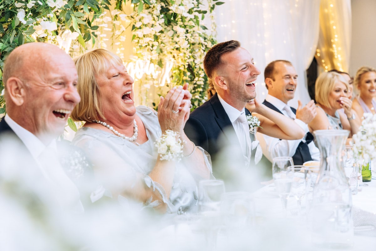speeches at new stirk house wedding venue in cheshire