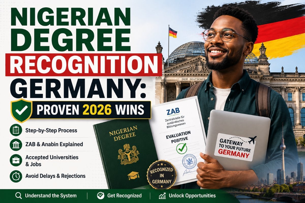 Nigerian Degree Recognition Germany: Proven 2026 Wins