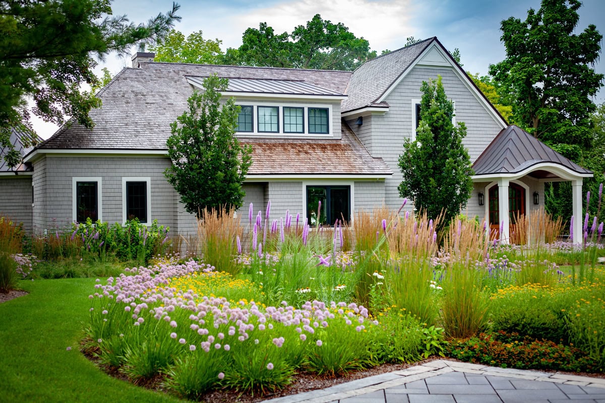 garden next to home