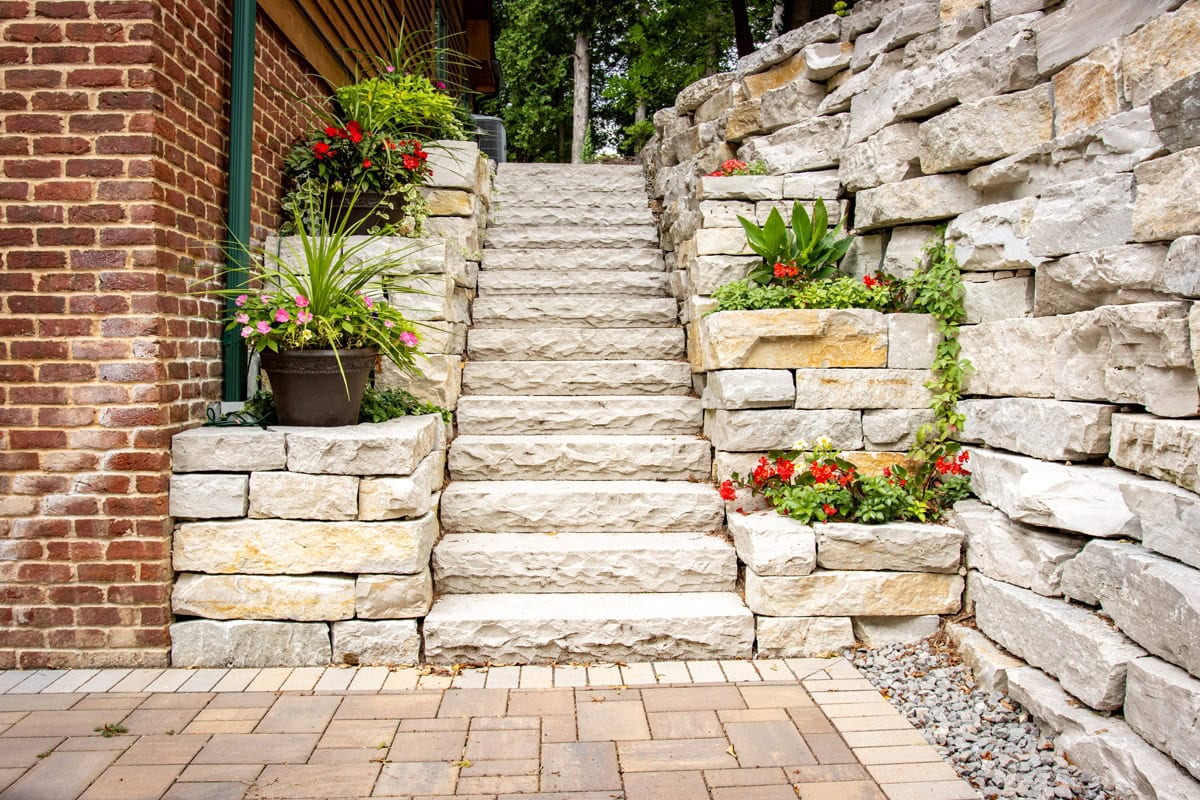 stone steps
