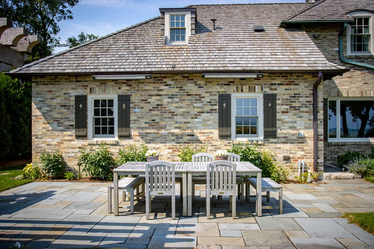 home with garden and patio