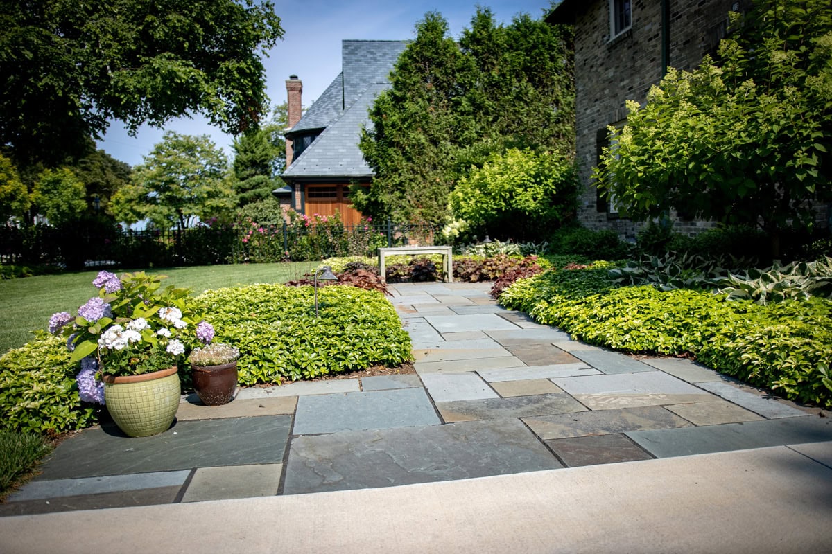 stone patio