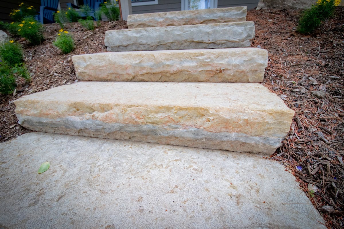 stone stairs