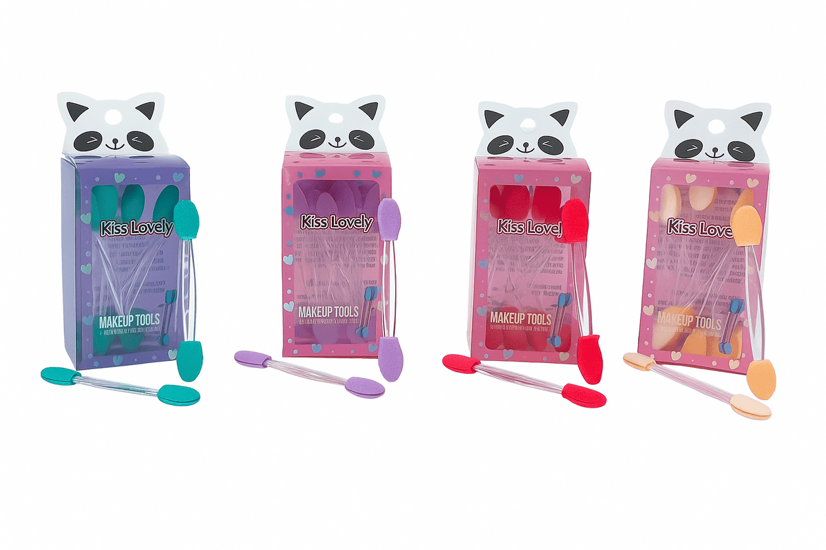 اپلیکاتور سایه دوطرفه، اسفنج سایه دوطرفه، برس سایه دوطرفه، پد آرایشی دوطرفه، اپلیکاتور سایه چشم