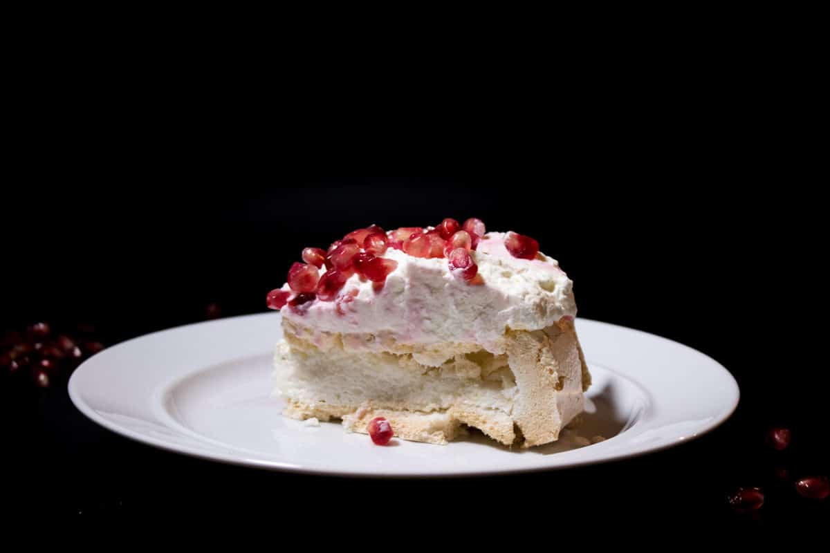 Pomegranate Pavlova