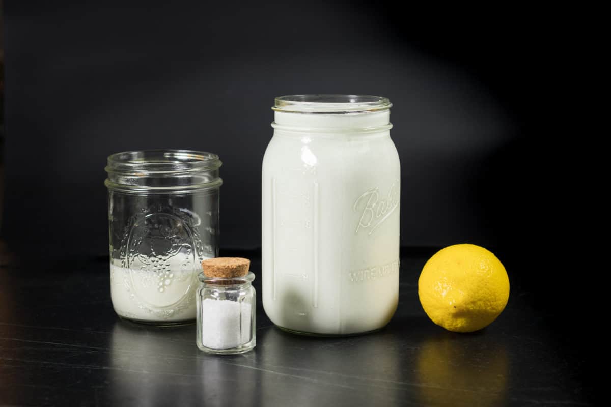 homemade ricotta ingredients