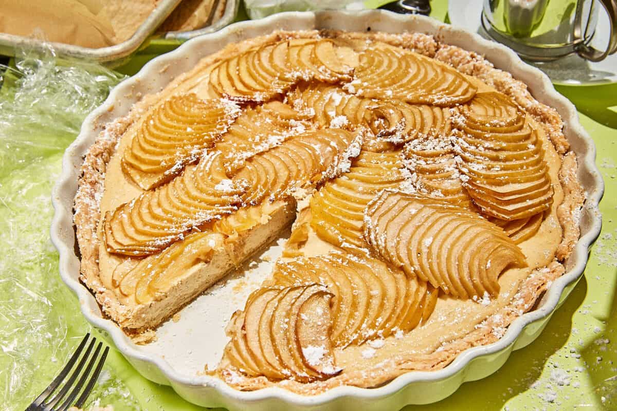 Apple Cream Cheese Tart