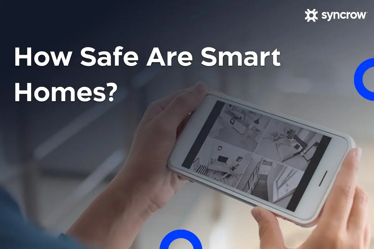 Smart home monitoring through phone.