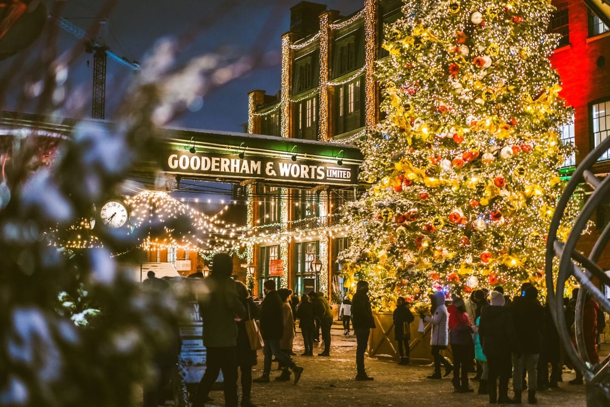 Toronto’s Distillery Winter Village returns with tree lighting and Christmas Market