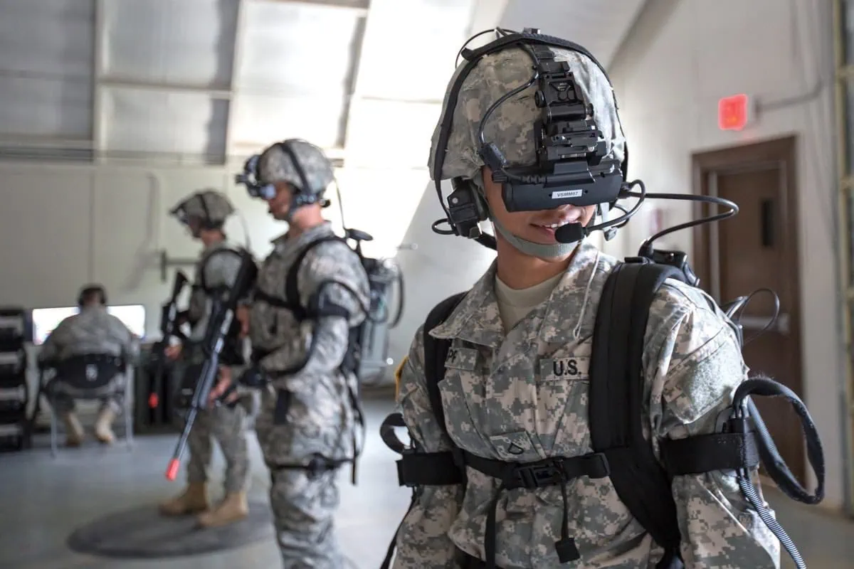 military virtual battlefields in vr