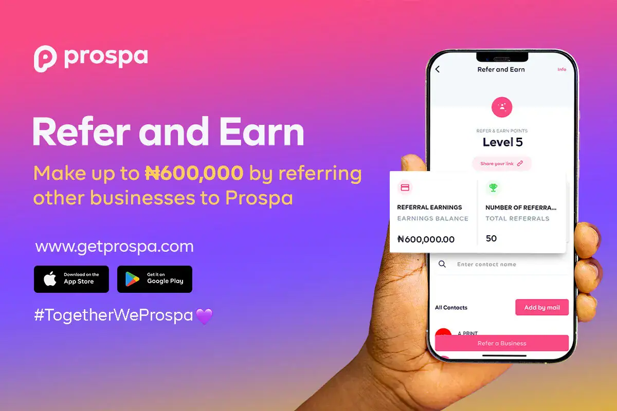 Getprospa Refer And Earn Affiliate Program In Nigeria