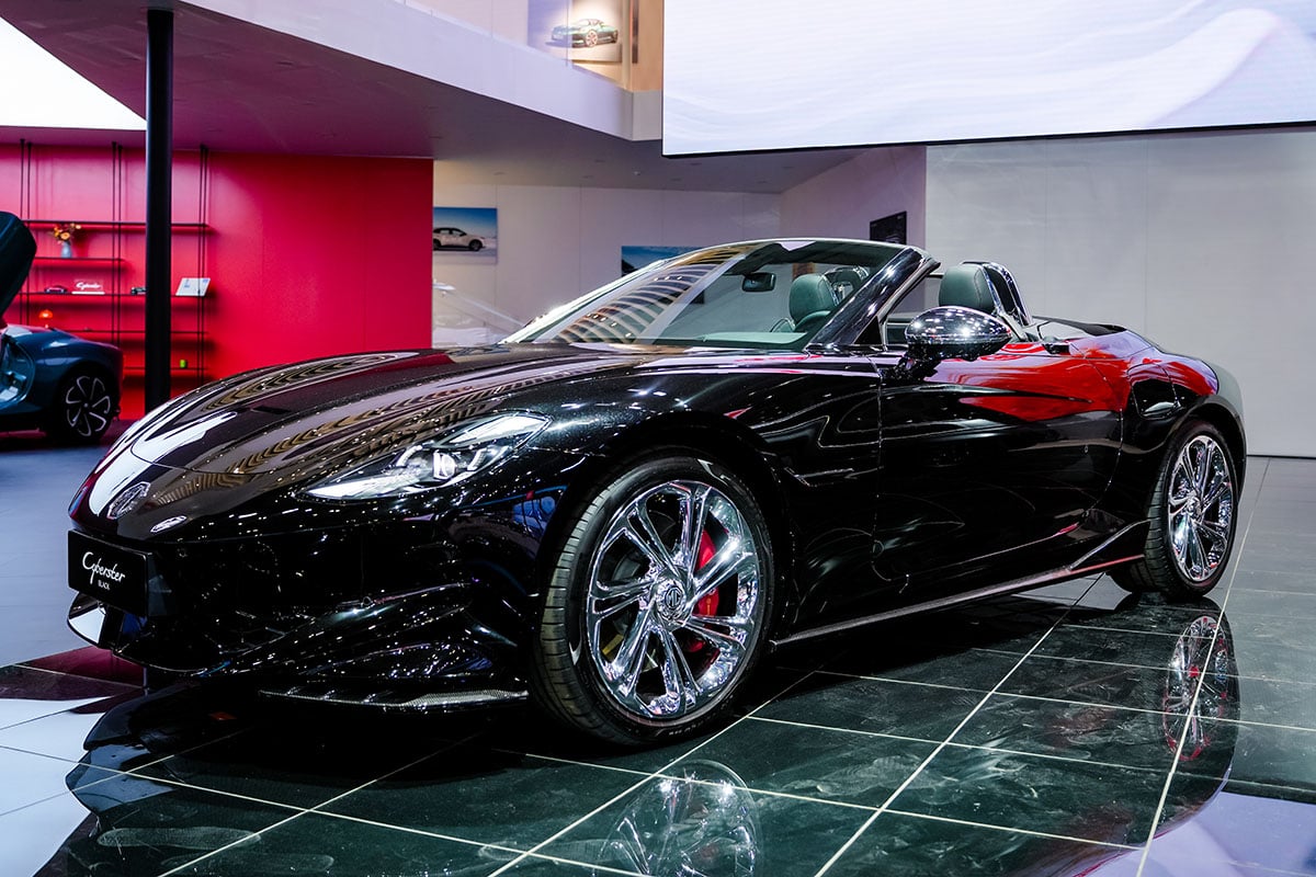 MG debuts MG Cyber Trio at Shanghai Auto Show 2025 4