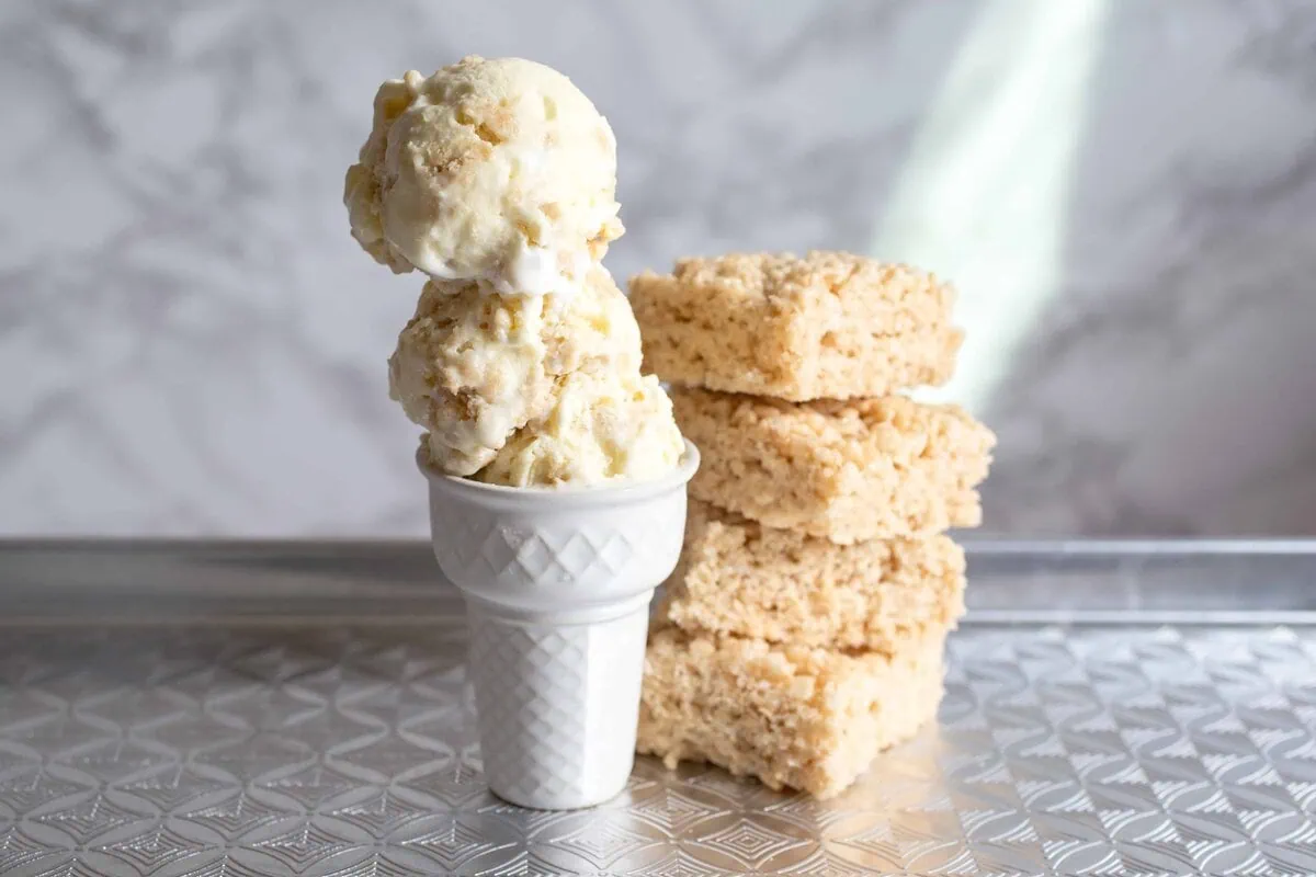 Rice Krispie Treat ice cream