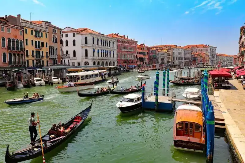 Gondola ride in Venice during a scenic European adventure