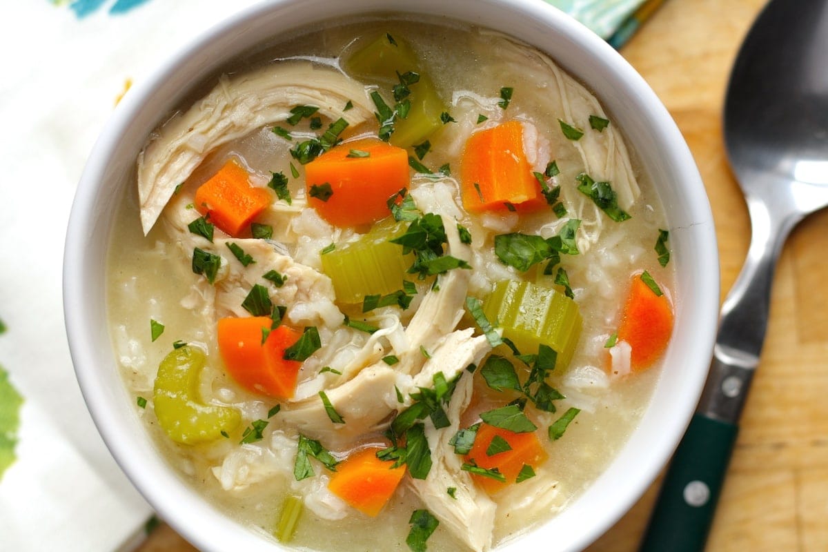 One-Pot Chicken and Rice Soup Recipe