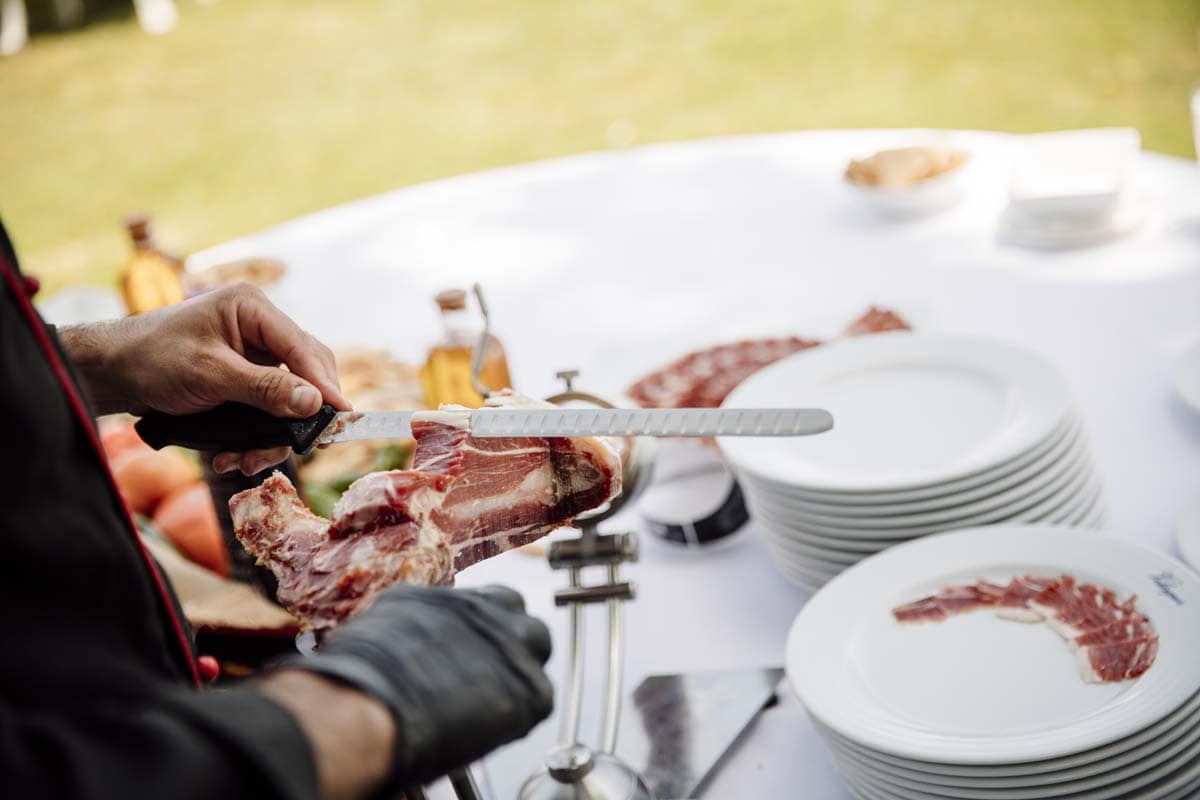 Corte de Jamón - Catering en Graanda